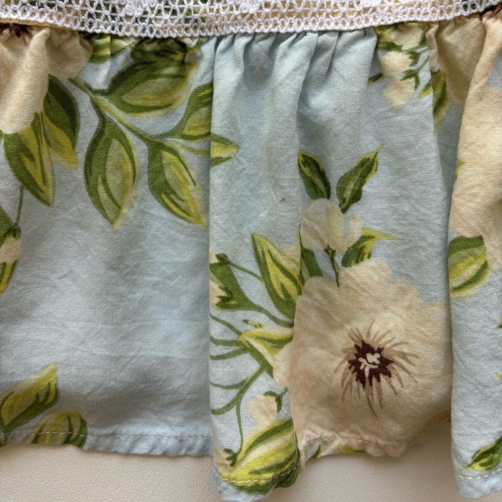 Kiwi + Punch Miami large smocked floral tiered sundress dress multicolor prairie - Picture 8 of 11